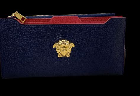 versace parfums bifold wallet|versace card holder wallet.